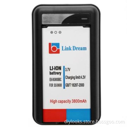 Link Dream 3.7V 3800mAh Li-ion Battery + US Plug Battery Charger for SamsungNew